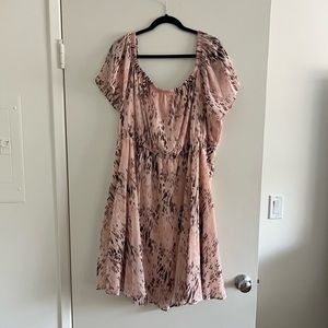 Off shoulder Leopard print